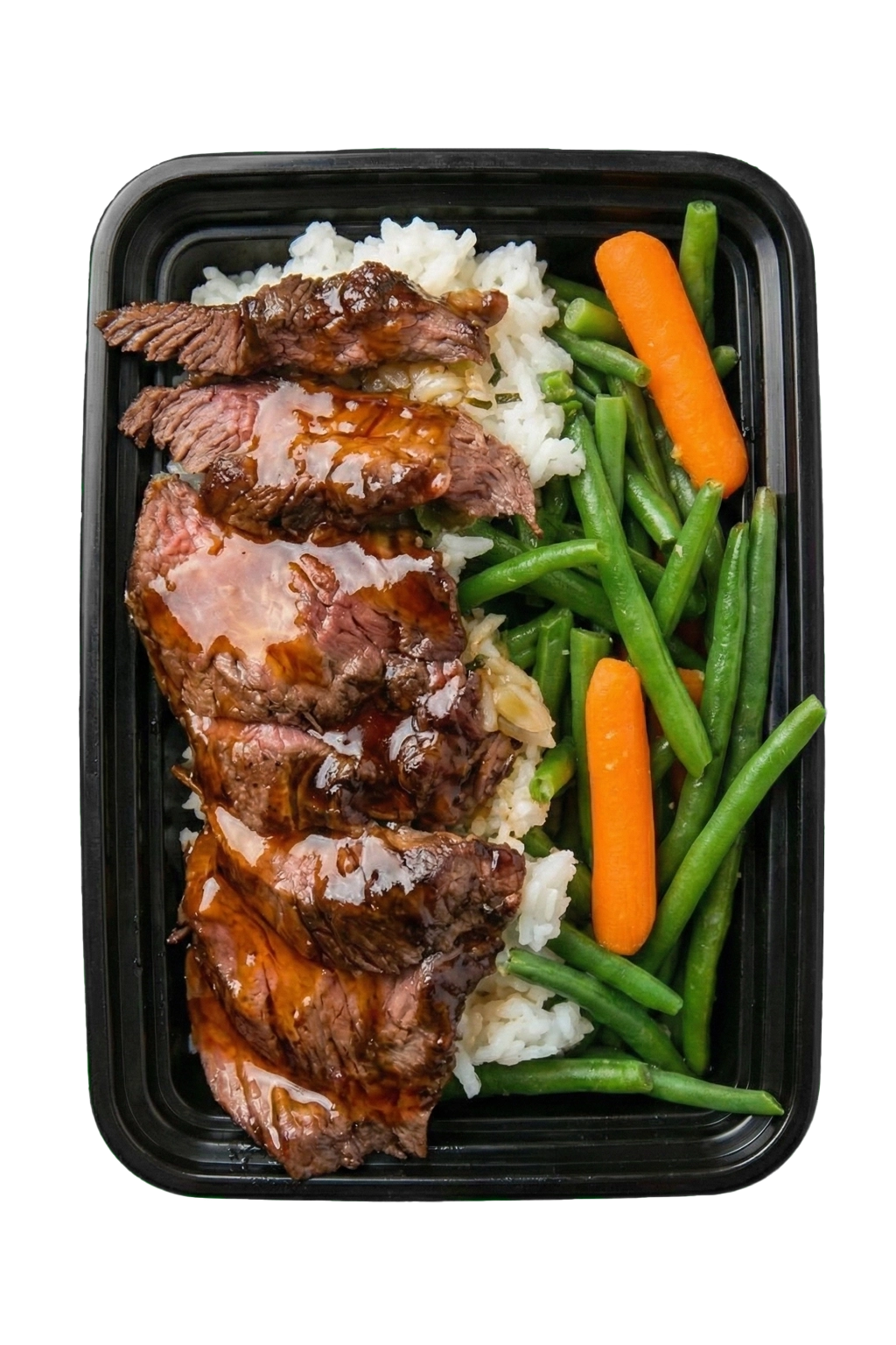 Beef Teriyaki and Rice Meal