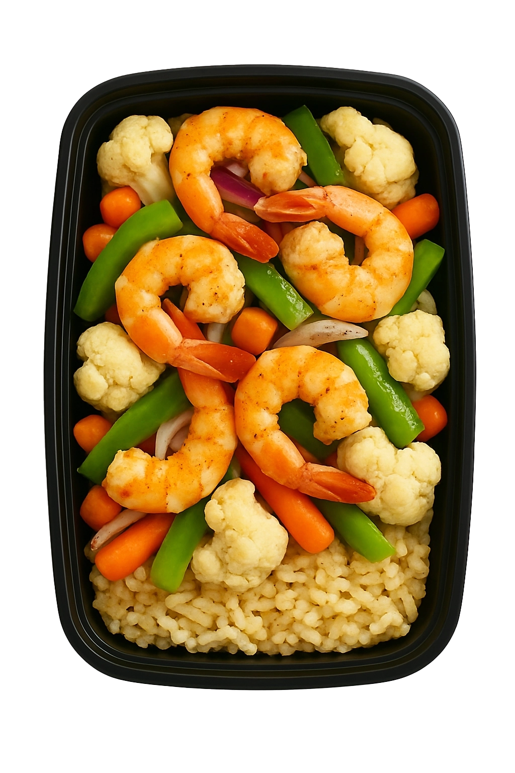 Lemon Pepper Shrimp Meal