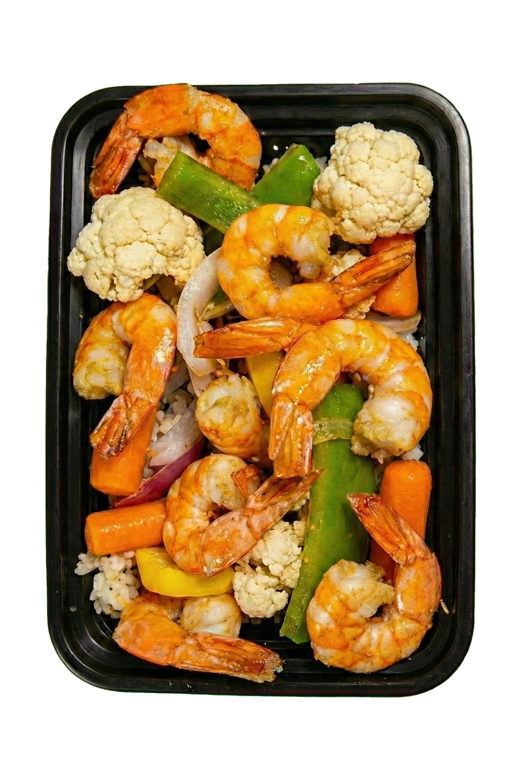 Lemon Pepper Shrimp Meal